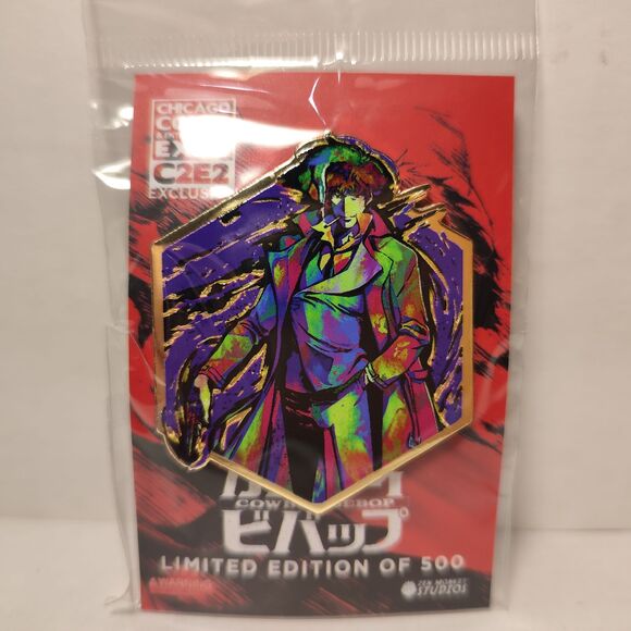Cowboy Bebop Spike Spiegel Painterly Series Enamel Pin Limited Edition 500 Badge - Picture 1 of 2
